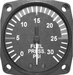 ELECTRONIC UMA 2-1/4 INCH FUEL PRESSURE GAUGE