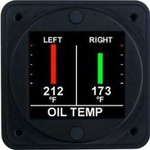 AEROSPACE LOGIC 200  -  DUAL OIL TEMPERATURE INSTRUMENT