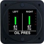 AEROSPACE LOGIC 200 -  DUAL OIL PRESSURE INSTRUMENT