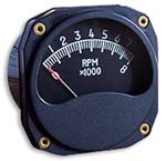 FALCON GAUGE 3-1/8 0-8000 RPM UNIVERSAL TACHOMETER