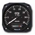 UMA ELECTRONIC 3-1/8 TSOD TACHOMETER