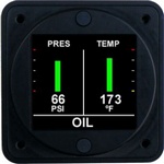 AEROSPACE LOGIC - OIL PRESSURE & TEMPERATURE INSTRUMENT