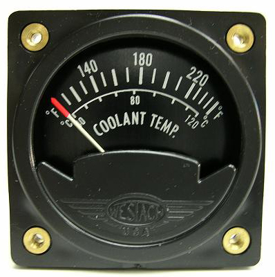 WESTACH COOLANT TEMPERATURE GAUGE 2A9-5