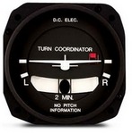 1394T100-14RB LOW WING AUTOPILOT TURN COORDINATOR