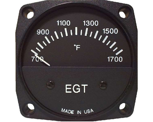 UMA 2-1/4 SINGLE EGT GAUGES