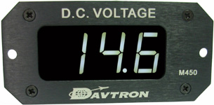 DAVTRON DIGITAL VOLTMETER MODEL 450A-WHT