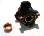 WHEEL HUB ASSEMBLY 3/4  WITH BEARING