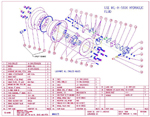 MATCO WHEELS AND BRAKES MH6B.75 DRAWING