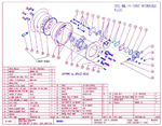 MATCO WHEELS AND BRAKES MH6B DRAWING