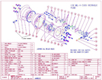 MATCO WHEELS AND BRAKES MH6BD.62 DRAWING