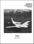 PIPER PA34-200 SENECA PILOTS INFORMATION MANUAL