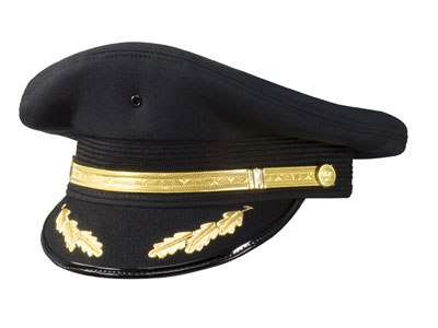 CONTINENTAL  CAPTAINS HAT - MALE