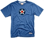 US ROUNDEL APPLIQUE  T-SHIRT LARGE