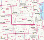 NC-13 DES MOINES VFR+GPS ENROUTE CHART