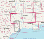 SC-13 SHREVEPORT VFR+GPS ENROUTE CHART