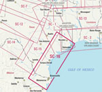 SC-16 CORPUS CHRISTI VFR+GPS ENROUTE CHART 