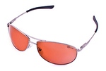 V:ONE MAGNETO RANGE PILOT SUNGLASSES - SILVER