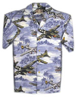 LAGOON BLUE HAWAIIAN SHIRT