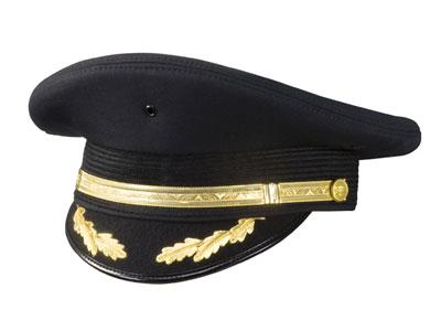 CONTINENTAL  CAPTAINS HAT - FEMALE