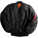 MA-1 FLIGHT JACKET BLACK