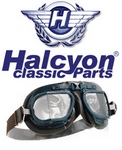 HALCYON CLASSIC AVIATOR FLYING GOGGLES
