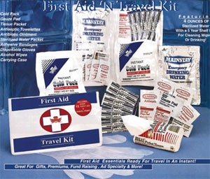 FIRST AID ‘N TRAVEL KIT