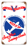 KEEP IT UP VINTAGE METAL SIGN