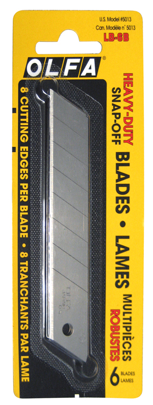 OLFA HEAVY-DUTY SNAP-OFF BLADES