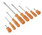 8 PIECE PROFESSIONAL SCREWDRIVER SET - ORANGE