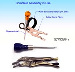 CUSHIONED CABLE CLAMP  (ADEL CLAMP) INSTALLATION PLIERS
