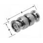 BNC STRAIGHT ADAPTERS - PLUG/PLUG 50 OHMS