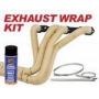 EXHAUST WRAP KIT  2 INCH BLACK 1 ROLL