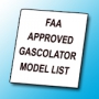 FAA APPROVED GASCOLATOR MODEL LIST