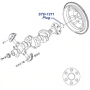 STD1211 LYCOMING CRANKSHAFT PLUG