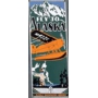 FLY ALASKA NOSTALGIC PORCELAIN SIGN