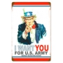 UNCLE SAM VINTAGE METAL SIGN