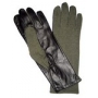 NELSON FLIGHT  GLOVES - BLACK/OLIVE