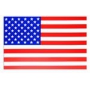 VINYL AMERICAN FLAG DECAL