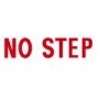 NO STEP DECAL