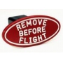 HITCH COVER - REMOVE BEFORE FLIGHT