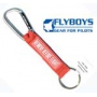FLYBOYS REMOVE BEFORE FLIGHT KEY CHAIN WITH CARABINER