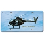 OH-6A CAYUSE LICENSE PLATE