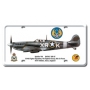 SPITFIRE VB LICENSE PLATE