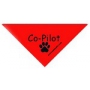 CO-PILOT - TRIANGLE  BANDANA FOR DOGS