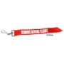 REMOVE BEFORE FLIGHT KEYCHAIN