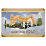 AMERICAN GOLD VINTAGE METAL SIGN