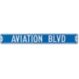 AVIATION BOULEVARD SIGN