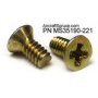 MS35190 MACHINE SCREWS