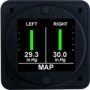 AEROSPACE LOGIC - DUAL MANIFOLD PRESSURE INSTRUMENT