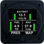 AEROSPACE LOGIC FUEL & MANIFOLD PRESSURE WITH VOLTMETER  INSTRUM